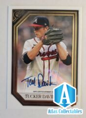 2021 Topps Gallery Tucker Davidson Rc Auto - Braves Rookie Autograph RA-TD
